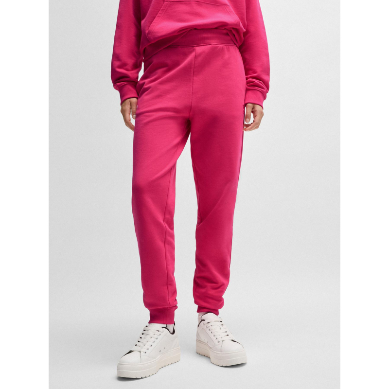 Jogging uni nelfinia rose fuchsia femme - Hugo