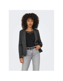 Veste blazer onlpoptrash-elise gris femme - Only