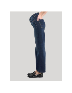 Jean flare pulp taille haute bleu femme - Le Temps Des Cerises