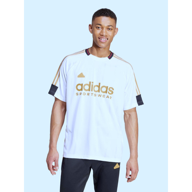 Maillot de football tiro ntpk blanc homme - Adidas