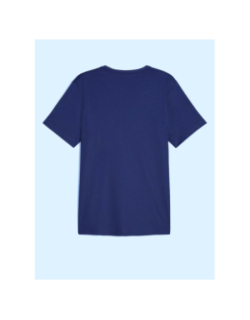 T-shirt teamrise match bleu marine homme - Puma