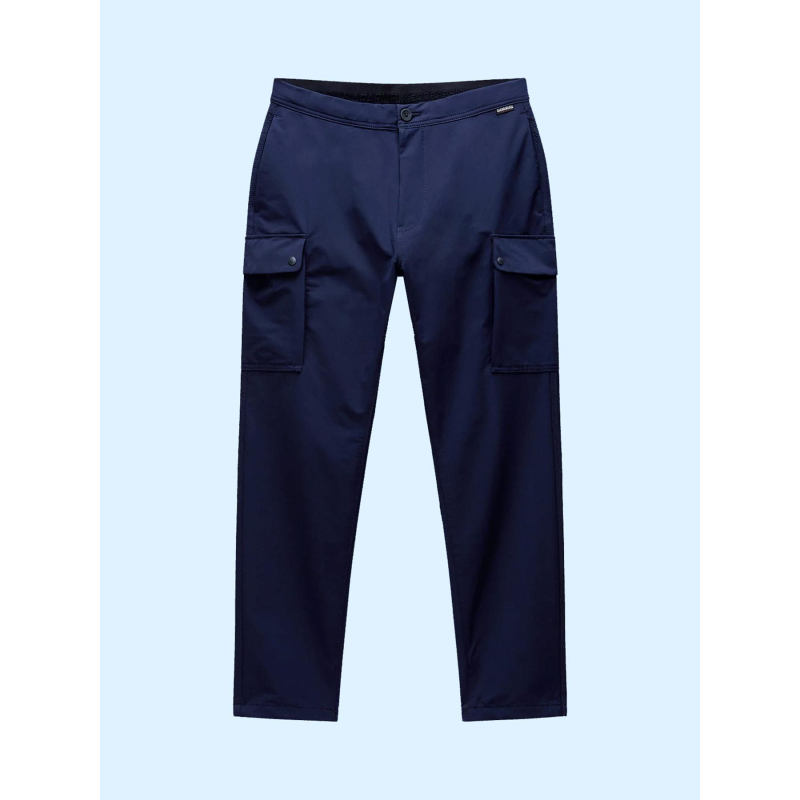 Pantalon cargo broc rocky bleu marine homme - Napapijri