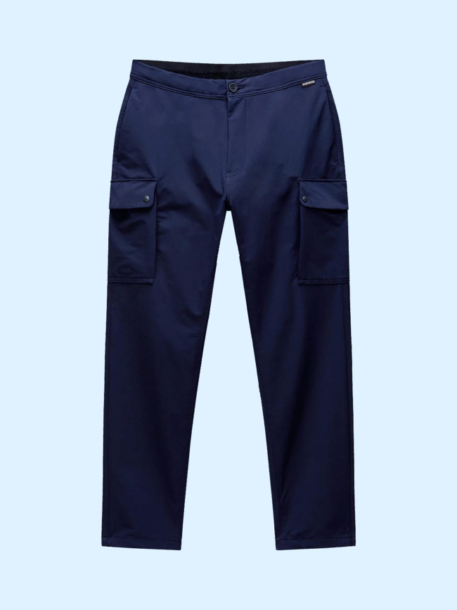 Pantalon cargo broc rocky bleu marine homme - Napapijri