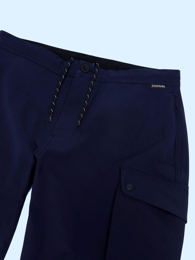 Pantalon cargo broc rocky bleu marine homme - Napapijri