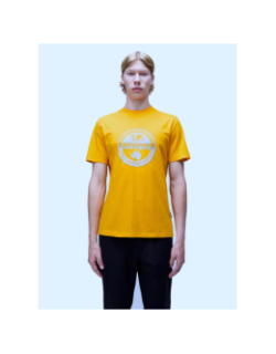 T-shirt bollo marigold orange homme - Napapijri