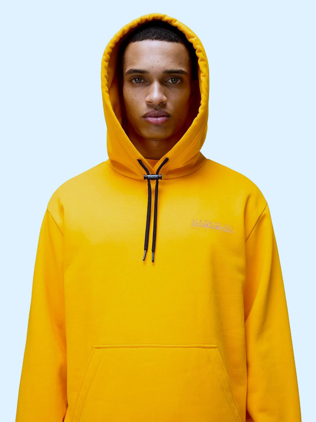 Sweat à capuche albula marigold orange homme - Napapijri