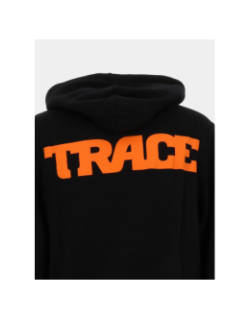 Sweat à capuche trace noir homme - Jack & Jones