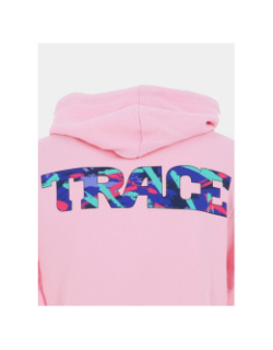 Sweat à capuche trace rose homme - Jack & Jones