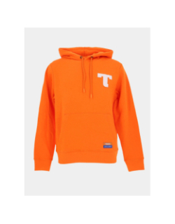 Sweat à capuche trace orange homme - Jack & Jones