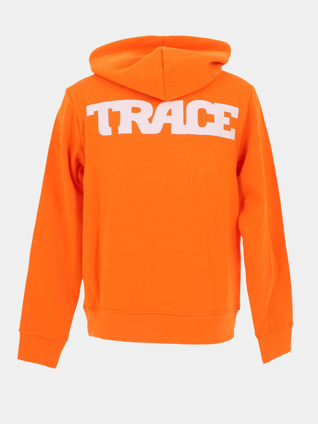 Sweat à capuche trace orange homme - Jack & Jones