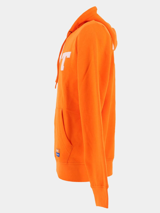 Sweat à capuche trace orange homme - Jack & Jones