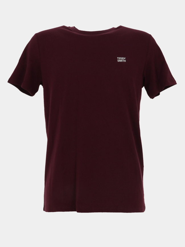 T-shirt the tee 1 mc violet homme - Teddy Smith