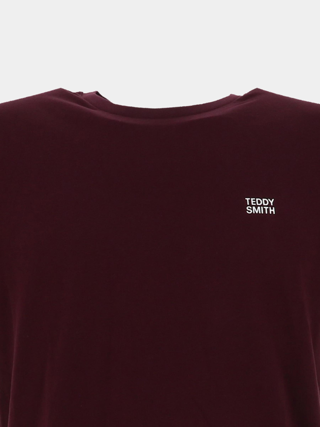 T-shirt the tee 1 mc violet homme - Teddy Smith