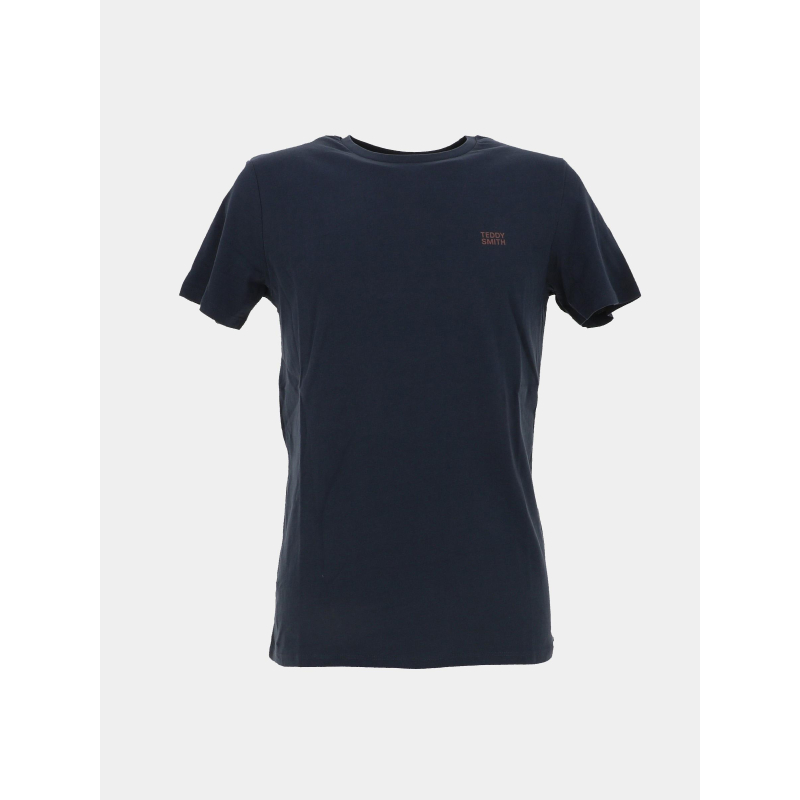 T-shirt the tee 1 mc gris homme - Teddy Smith