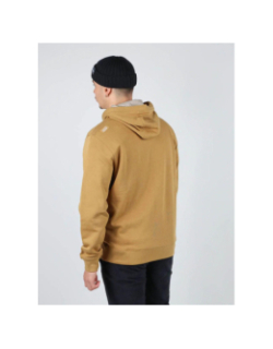 Sweat à capuche zippé essential marron homme - Oxbow