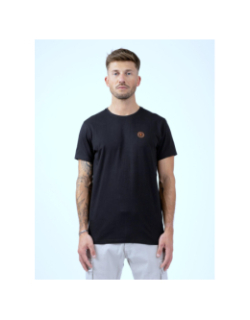 T-shirt manches courtes logo bleu marine homme - Sun Valley