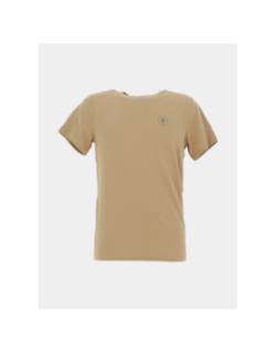 T-shirt manches courtes logo marron - Sun Valley