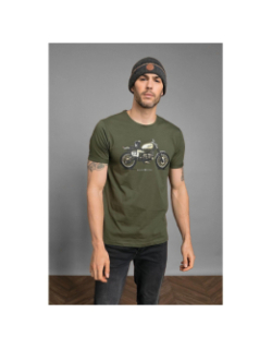 T-shirt legendary imprimé vert homme - Benson & Cherry