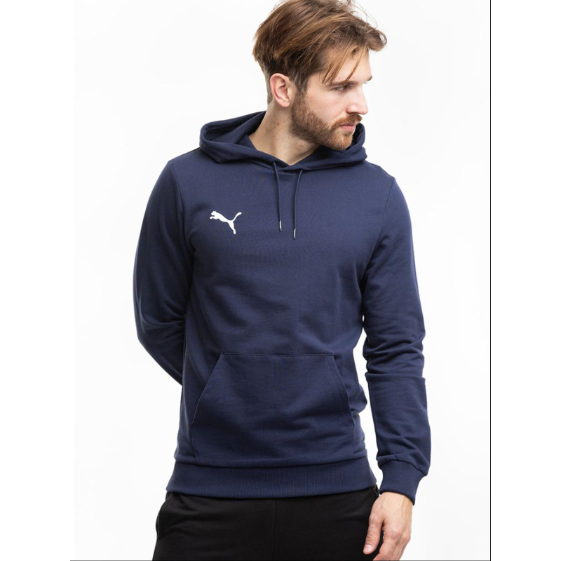 Sweat à capuche team goal casuals bleu marine homme - Puma