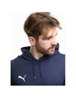 Sweat à capuche team goal casuals bleu marine homme - Puma