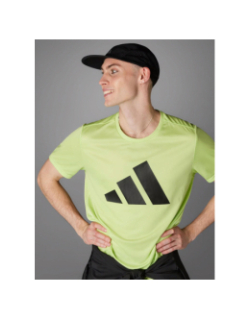 T-shirt de running run it vert homme - Adidas