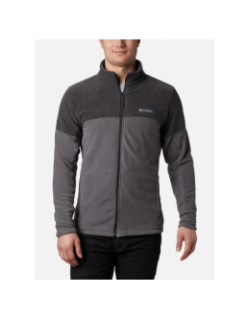 Veste polaire zippé basin trail gris homme - Columbia