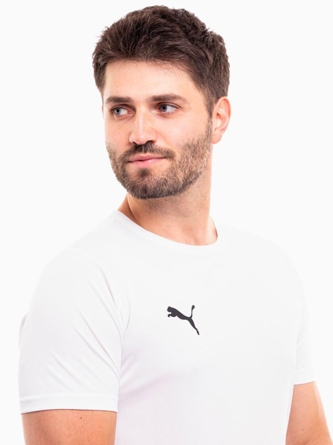 T-shirt teamrise match blanc homme - Puma