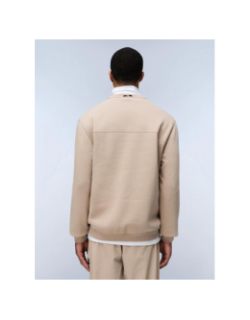 Sweat badge rocky beige homme - Napapijri