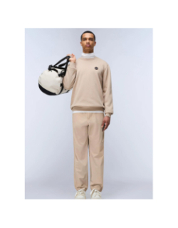 Sweat badge rocky beige homme - Napapijri