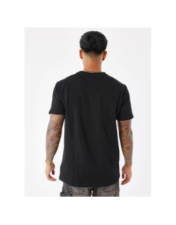 T-shirt double logo brodé noir homme - Project X Paris