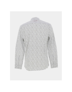 Chemise manches longues imprimés blanc homme - Teddy Smith