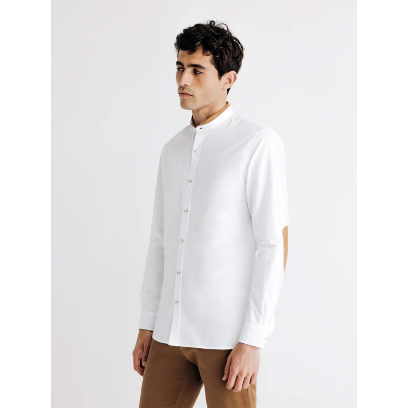 Chemise klyde casual blanc homme - Izac