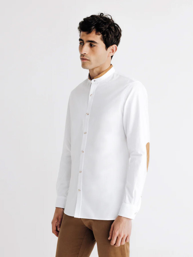 Chemise klyde casual blanc homme - Izac