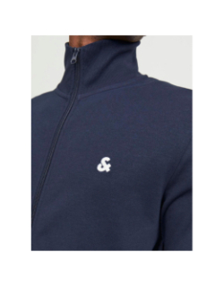 Sweat zippé logo bleu marine homme - Jack & Jones