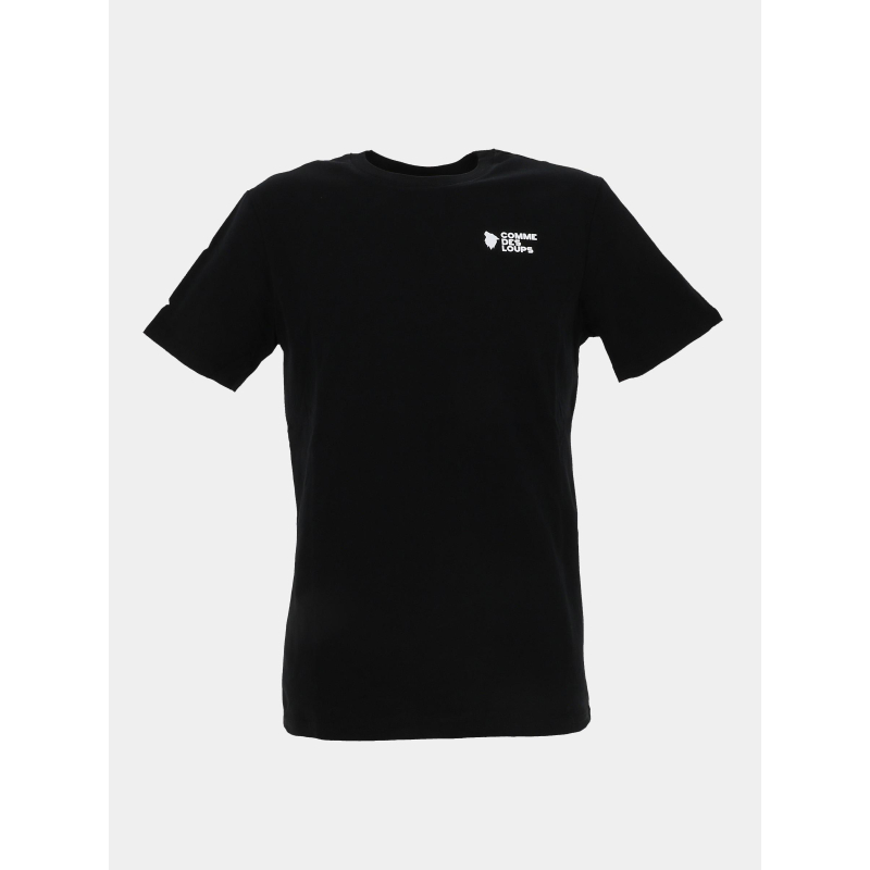 T-shirt classico noir homme - Comme Des Loups