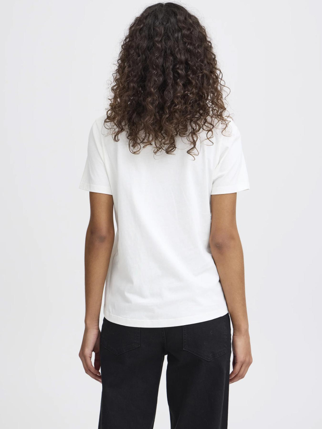 T-shirt camino blanc femme - Ichi