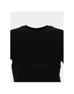 T-shirt logo relief blulife noir homme - Jack & Jones