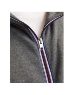 Sweat zippé jprbluronaldo gris homme - Jack & Jones