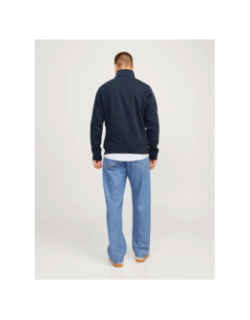 Sweat zippé jprbluronaldo bleu marine homme - Jack & Jones