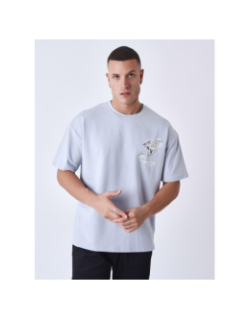 T-shirt logo cheval magic bleu homme - Project X Paris