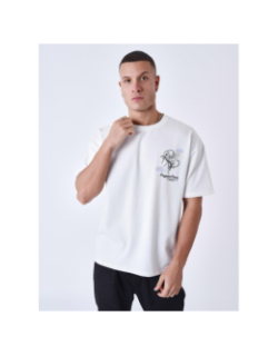 T-shirt logo cheval magic blanc homme - Project X Paris