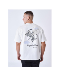 T-shirt logo cheval magic blanc homme - Project X Paris