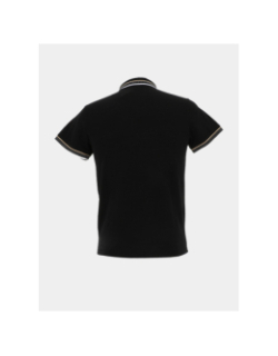 Polo noir mc stretch homme noir - Sun Valley