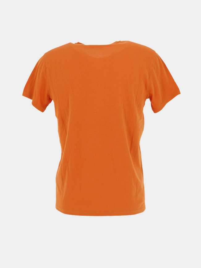 T-shirt classic mc orange homme - Sun Valley