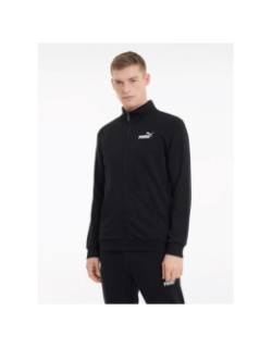 Sweat zippé uni logo noir homme - Puma