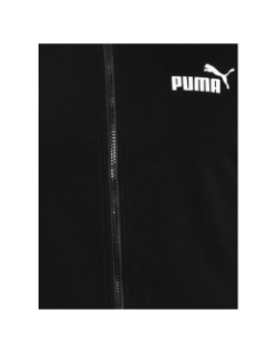 Sweat zippé uni logo noir homme - Puma