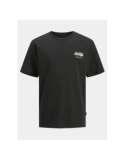 T-shirt bronx square noir garçon - Jack & Jones