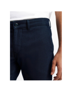 Pantalon chino perry bleu marine homme - Izac