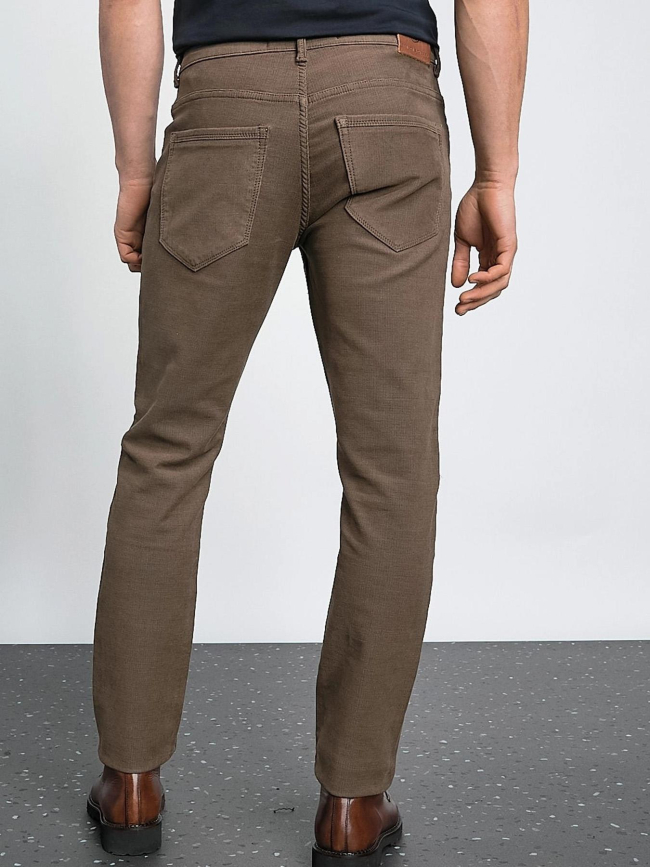 Pantalon droit jiorno marron homme - Benson & Cherry