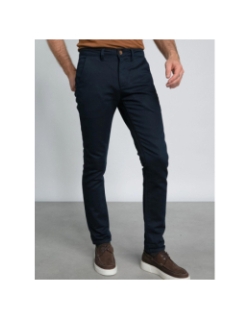 Pantalon chino slim classic josh bleu marine - Benson & Cherry